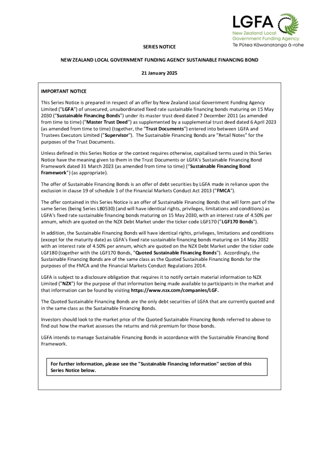 LGFA Series Notice Sustainable Financing Bond 15 May 2030.pdf